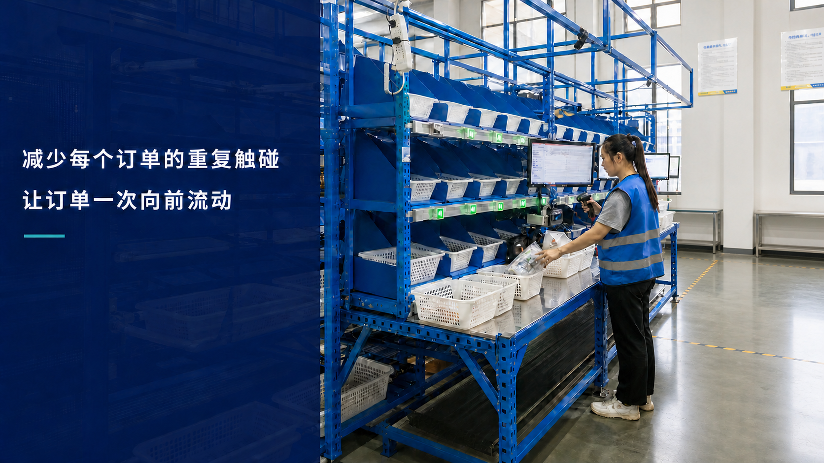 减少每个订单的重复触碰与不必要交接